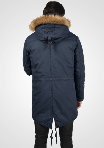 !Solid Parka 'Clark' in Blau