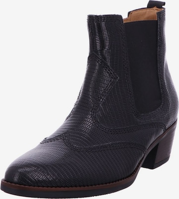 GABOR Chelsea boots in Zwart: voorkant