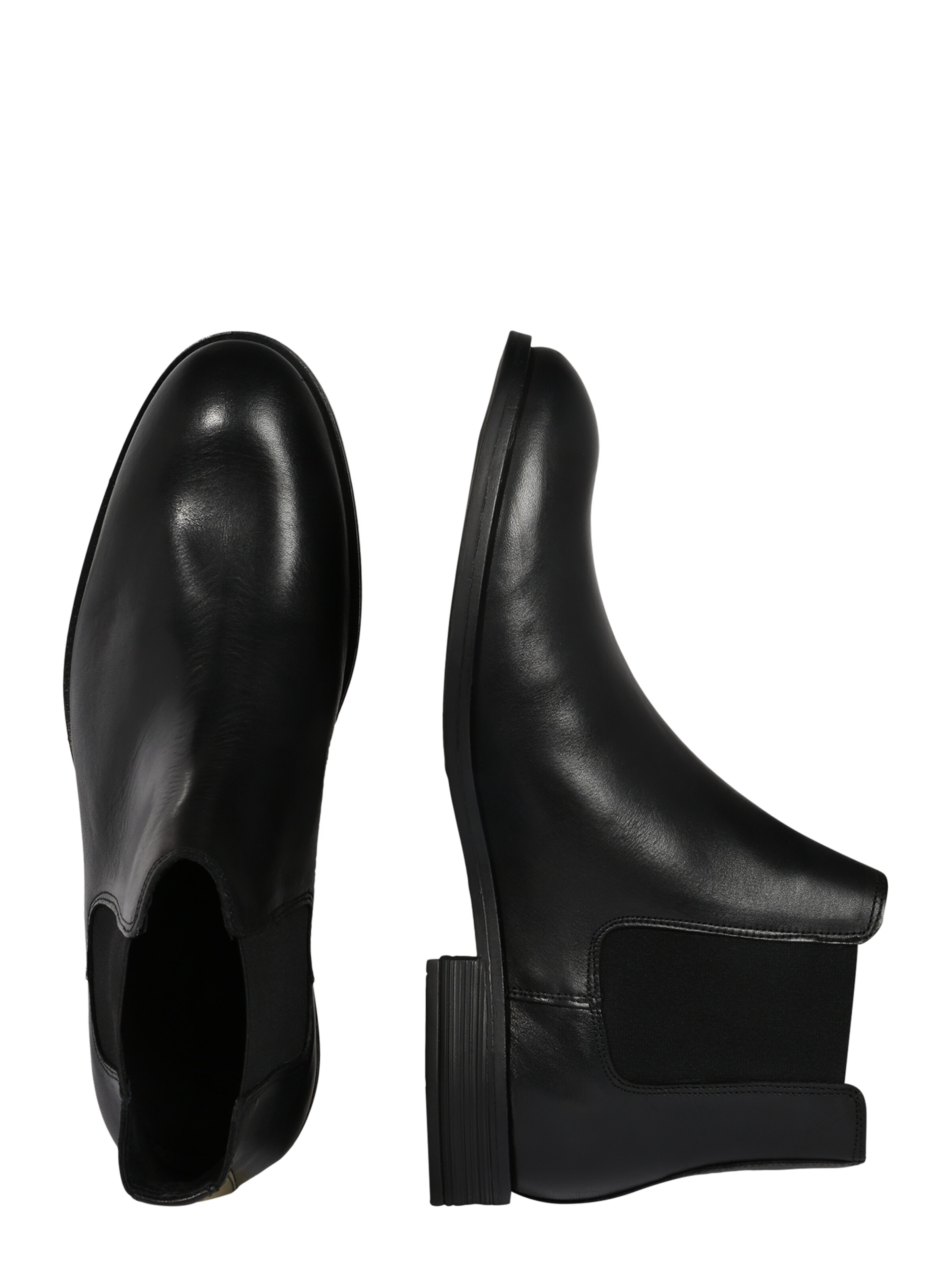 Bianco Chelsea  Boots 'Byron' in Schwarz