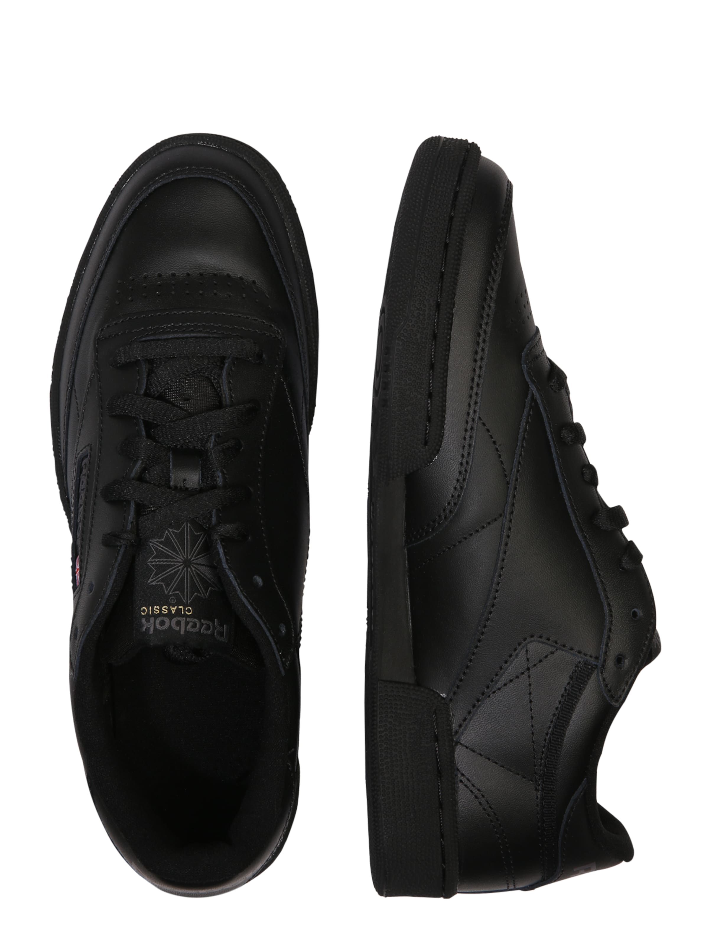 Sneaker bassa 'Club C 85' di Reebok in nero: lato