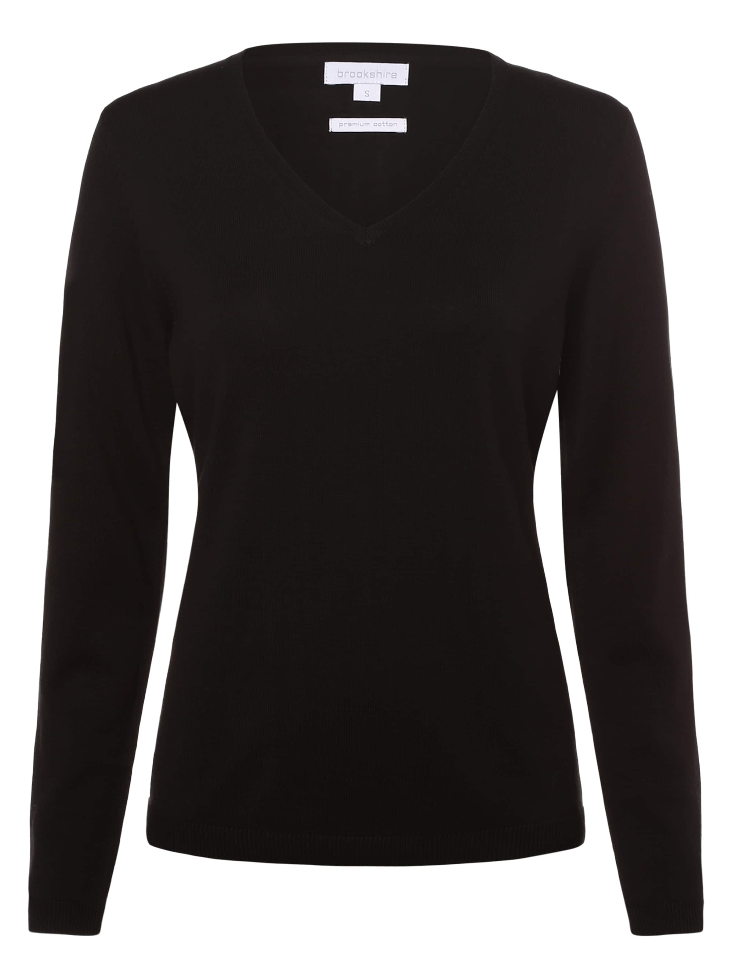 Brookshire Trui in Zwart: voorkant