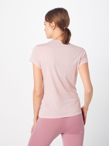 GUESS Shirt 'LOGODREIECK' in Roze: terug