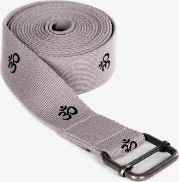 YOGISTAR.COM Strap 'Om' in Grey: front