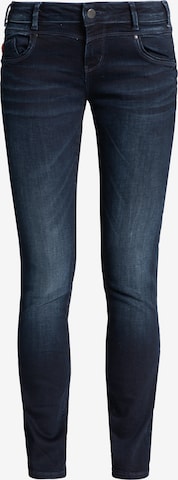 Miracle of Denim Skinny Jeans 'Rea' in Blue: front