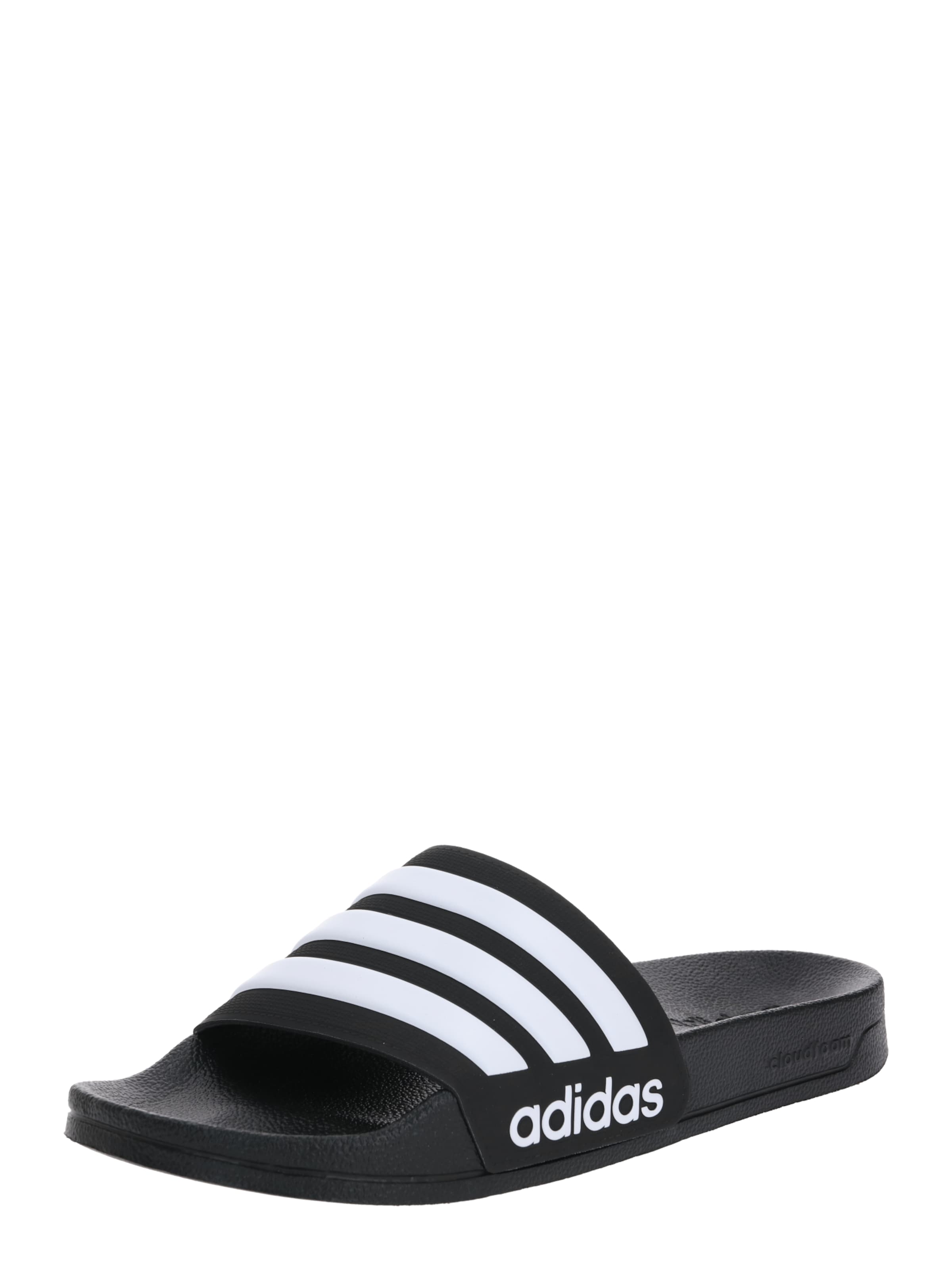 ADIDAS SPORTSWEAR Μιούλ 'ADILETTE' σε μαύρο: μπροστά