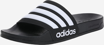 ADIDAS PERFORMANCE Beach & Pool Shoes 'ADILETTE' in Black: front