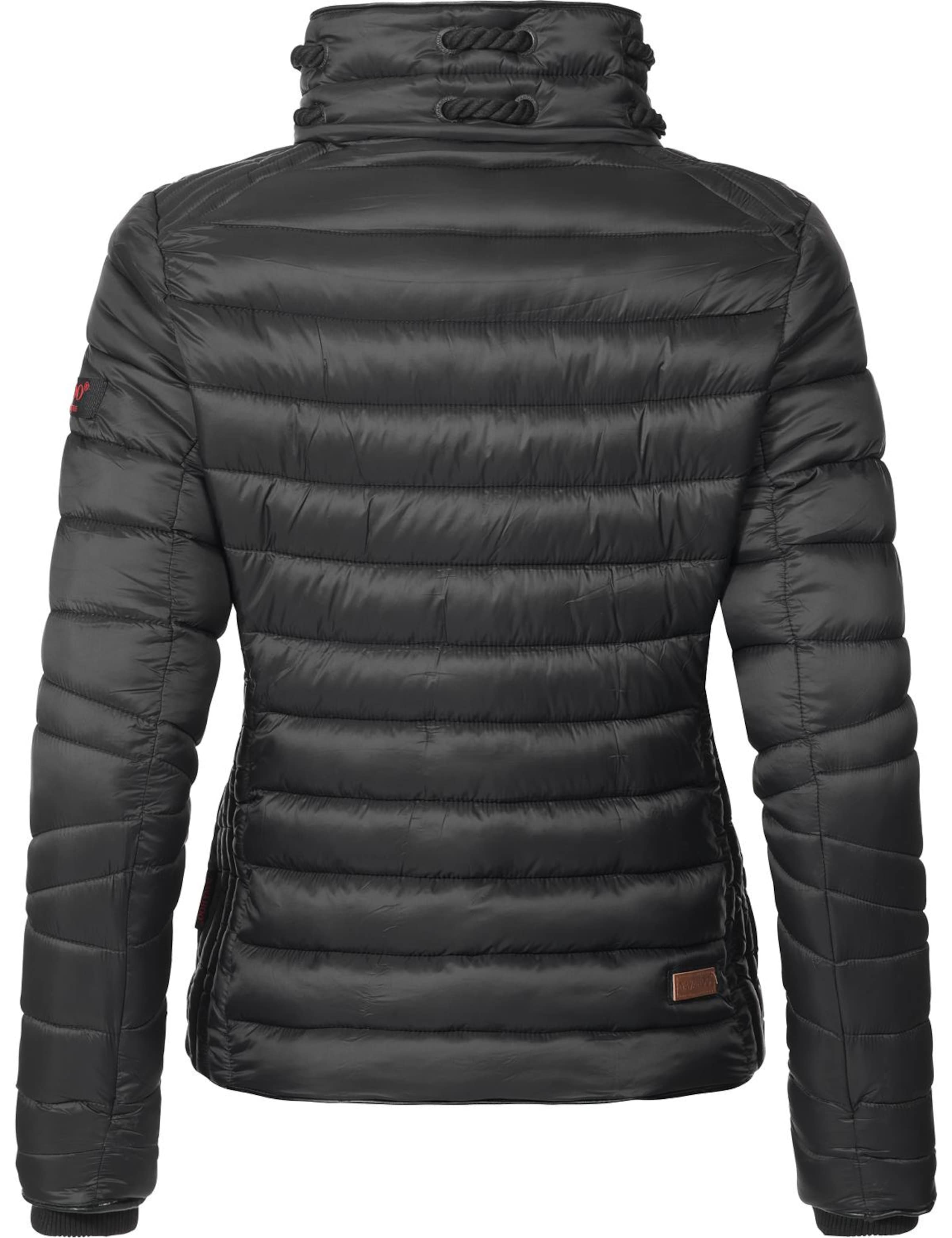 NAVAHOO Φθινοπωρινό και ανοιξιάτικο μπουφάν 'Lulana' σε μαύρο