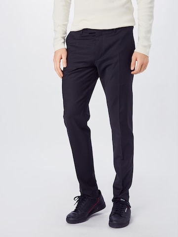 DRYKORN - regular Pantalón chino 'Piet' en negro: frente