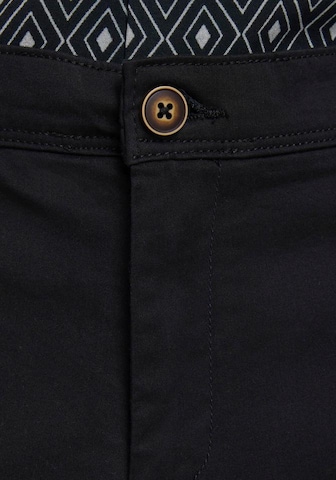 JACK & JONES - regular Pantalón chino 'Bowie' en negro