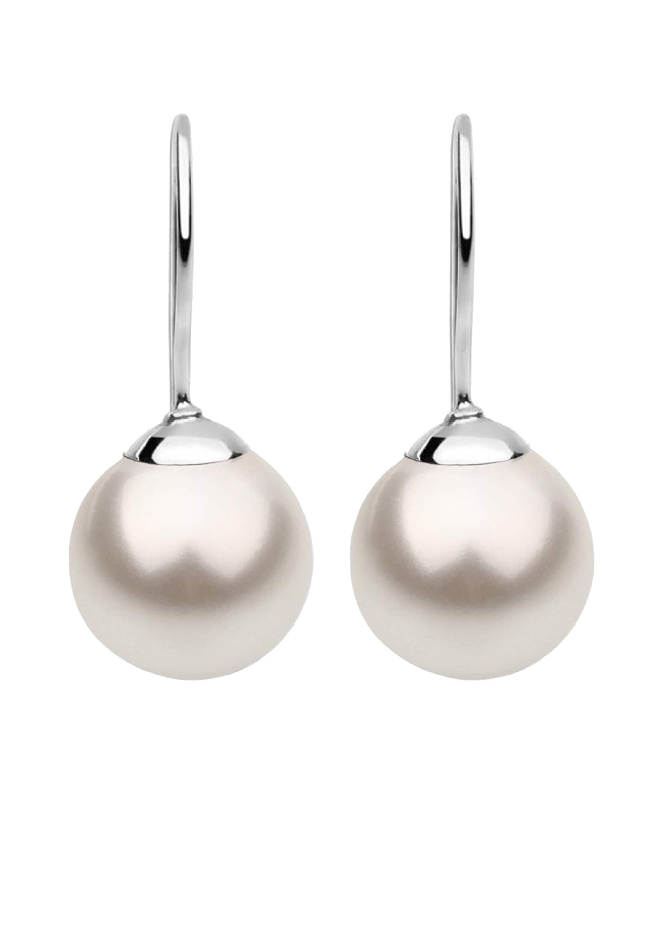 Nenalina Earrings in White: front