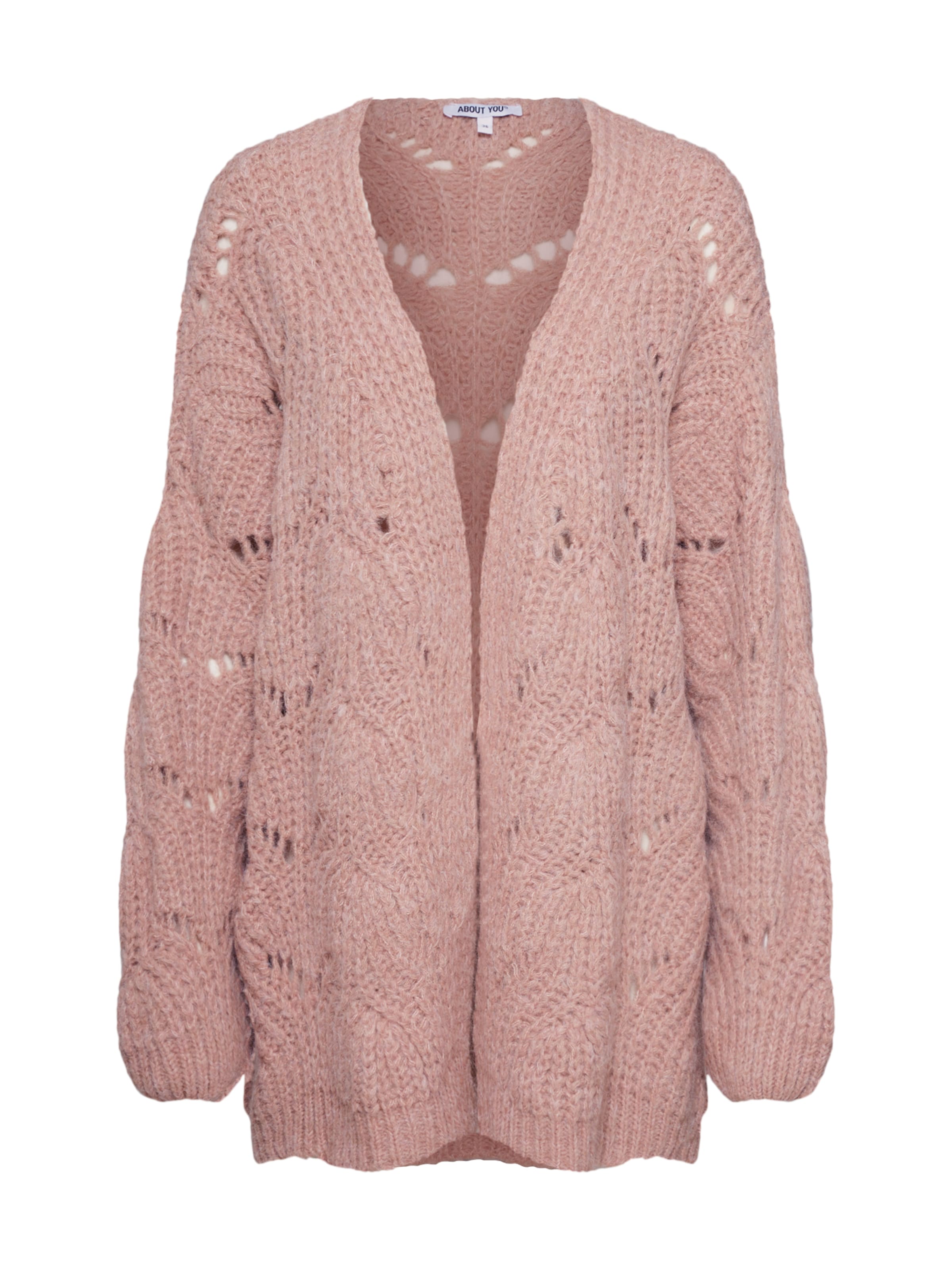 Cardigan 'Fiona' ABOUT YOU en rose : devant