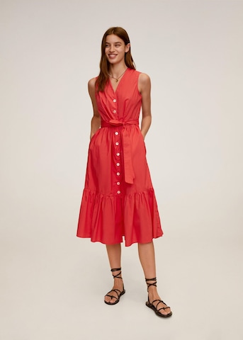 MANGO Summer dress in Red