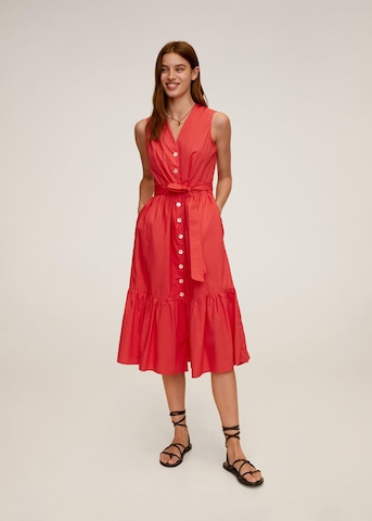 MANGO Kleid in Rot