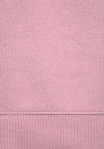 BENCH Sweatkleid in Pink