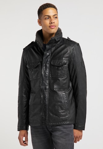 MUSTANG Between-Season Jacket 'Walker FF' in Black: front