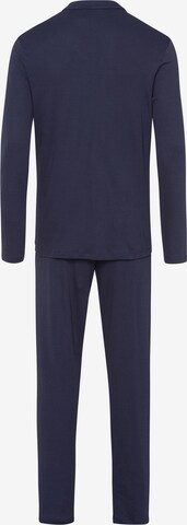 Pyjama long 'Day & Night' Hanro en bleu