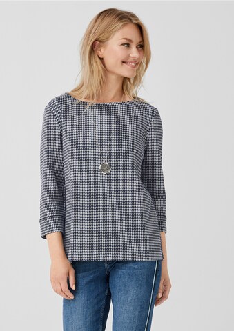 s.Oliver Sweatshirt in Blau: predná strana