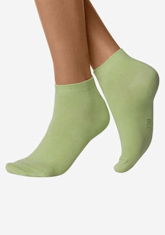 H.I.S Regular Дамски чорапи тип терлици в пъстро: отпред