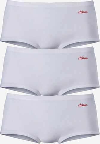 s.Oliver Boyshorts in White: front