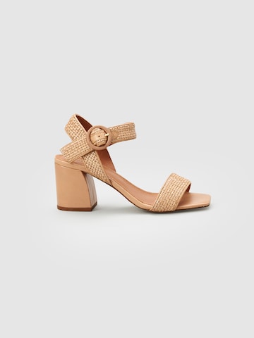 EDITED Sandaal 'Indra' in Beige: voorkant