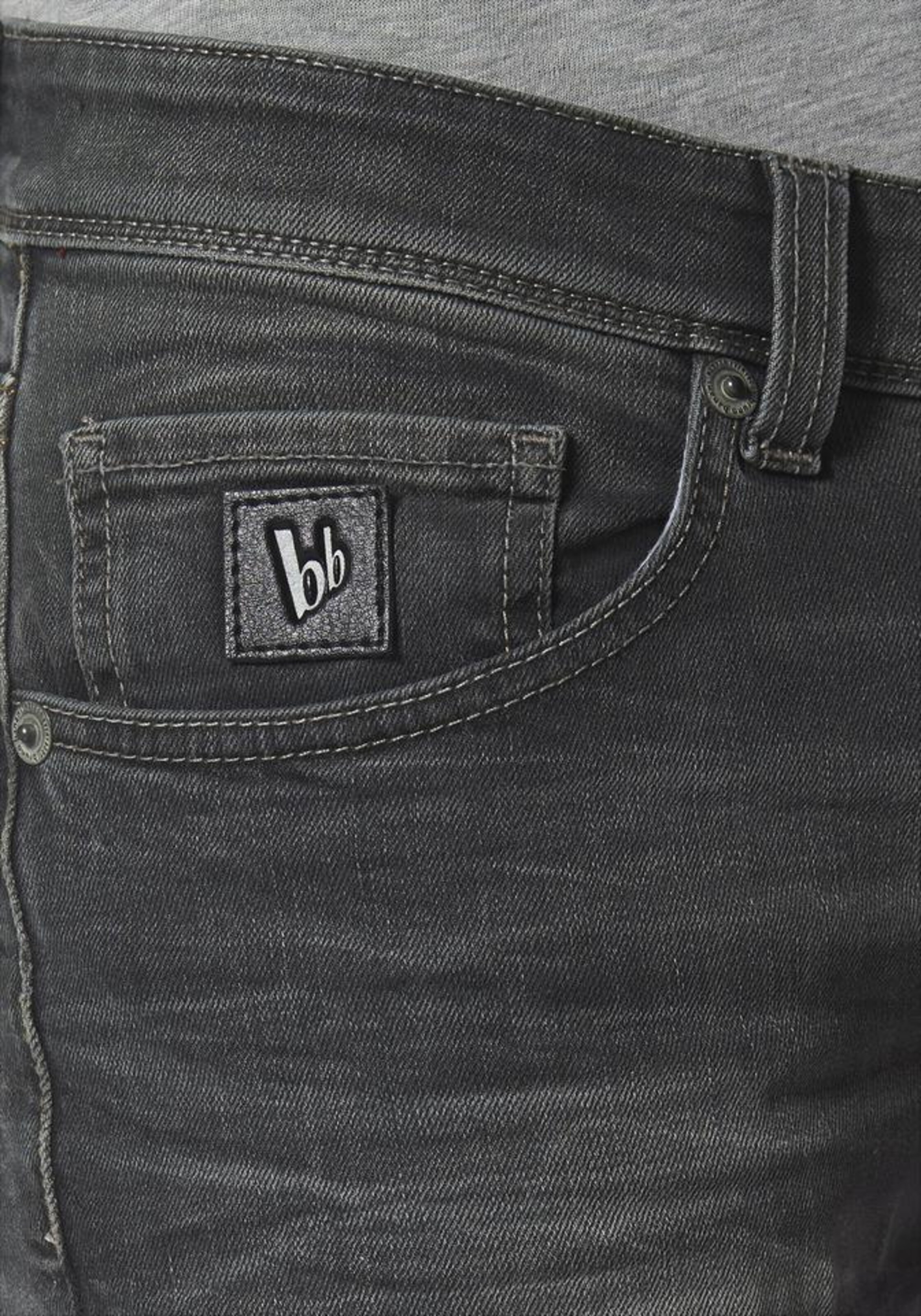 Bruno Banani Slim fit Jeans 'Jimmy' in Grey