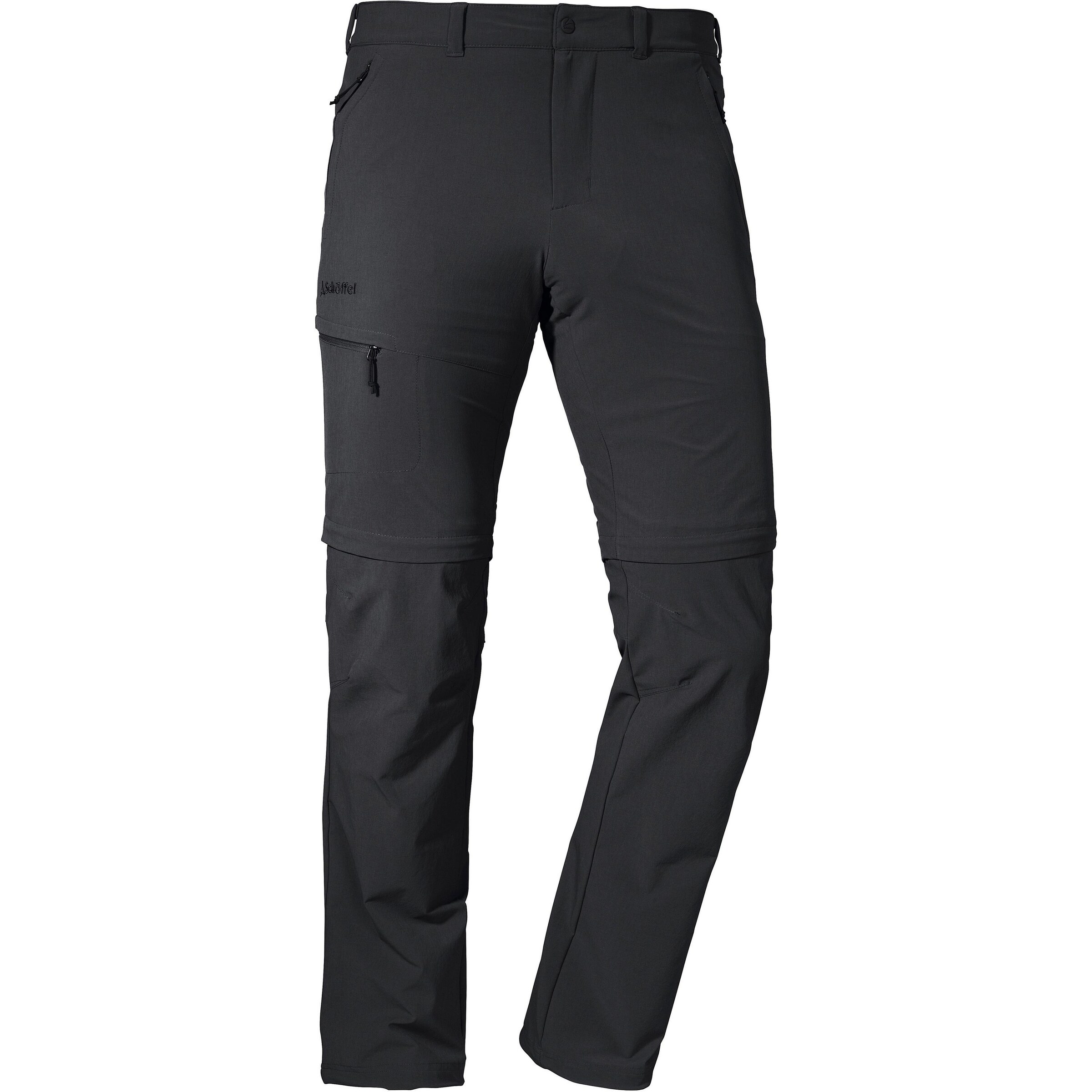 Coupe slim Pantalon outdoor 'Koper' Schöffel en noir : devant