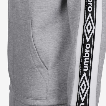 UMBRO Zip-Up Hoodie in Grey: front