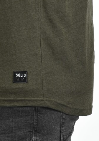 !Solid - Camisa 'Bob' em verde