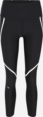 UNDER ARMOUR Skinny Sportbroek in Zwart: voorkant