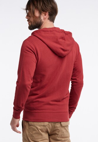 Petrol Industries Sweatjacke in Rot