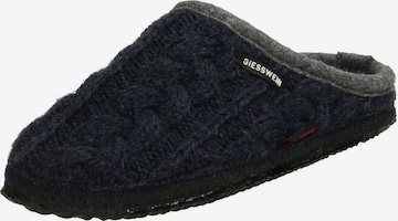 GIESSWEIN Slippers 'Neudau' in Blue: front