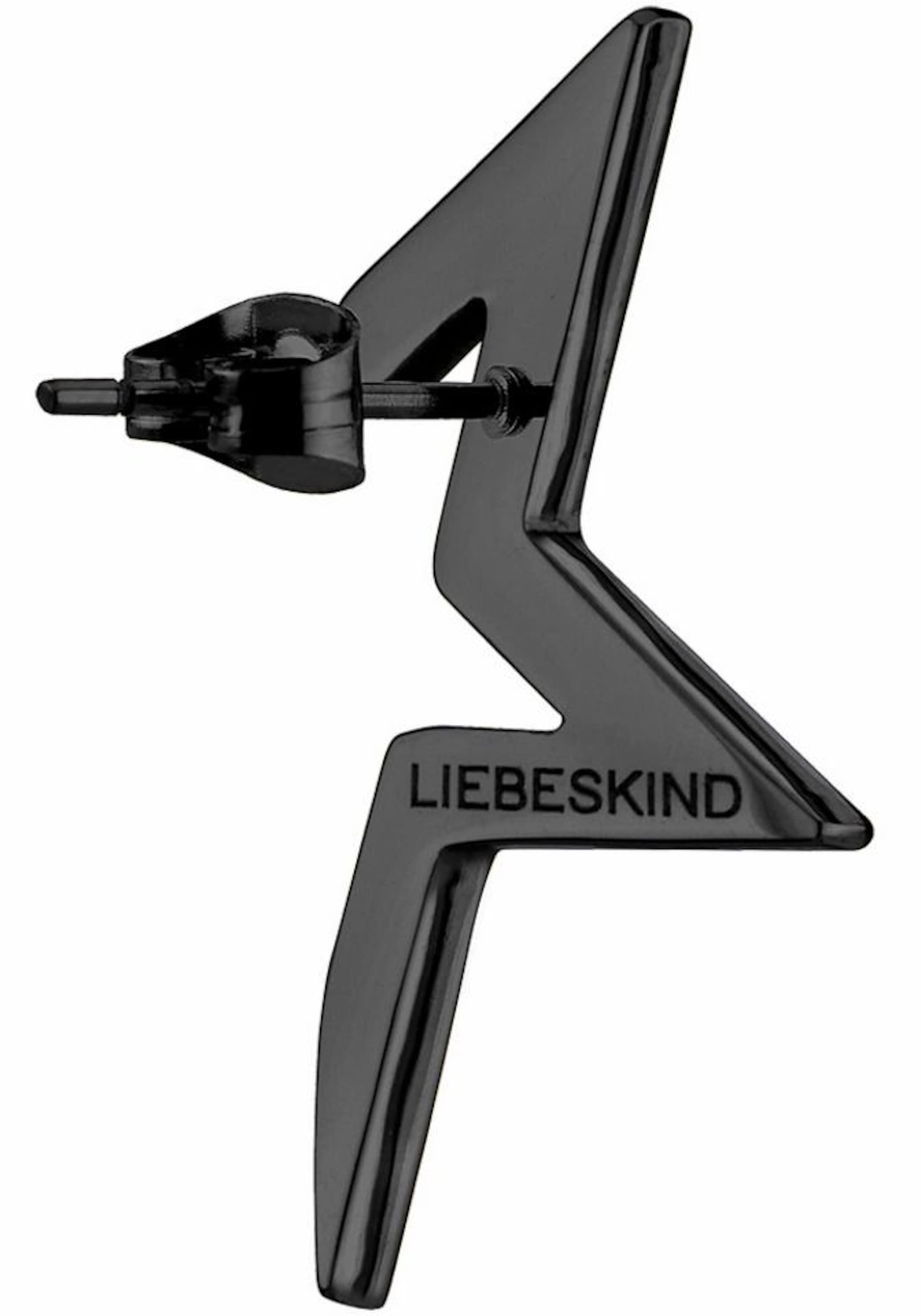 Boucles d'oreilles Liebeskind Berlin en noir