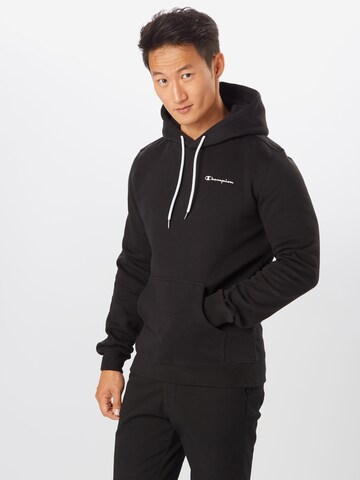 Champion Authentic Athletic Apparel Regular fit Sweatshirt in Zwart: voorkant