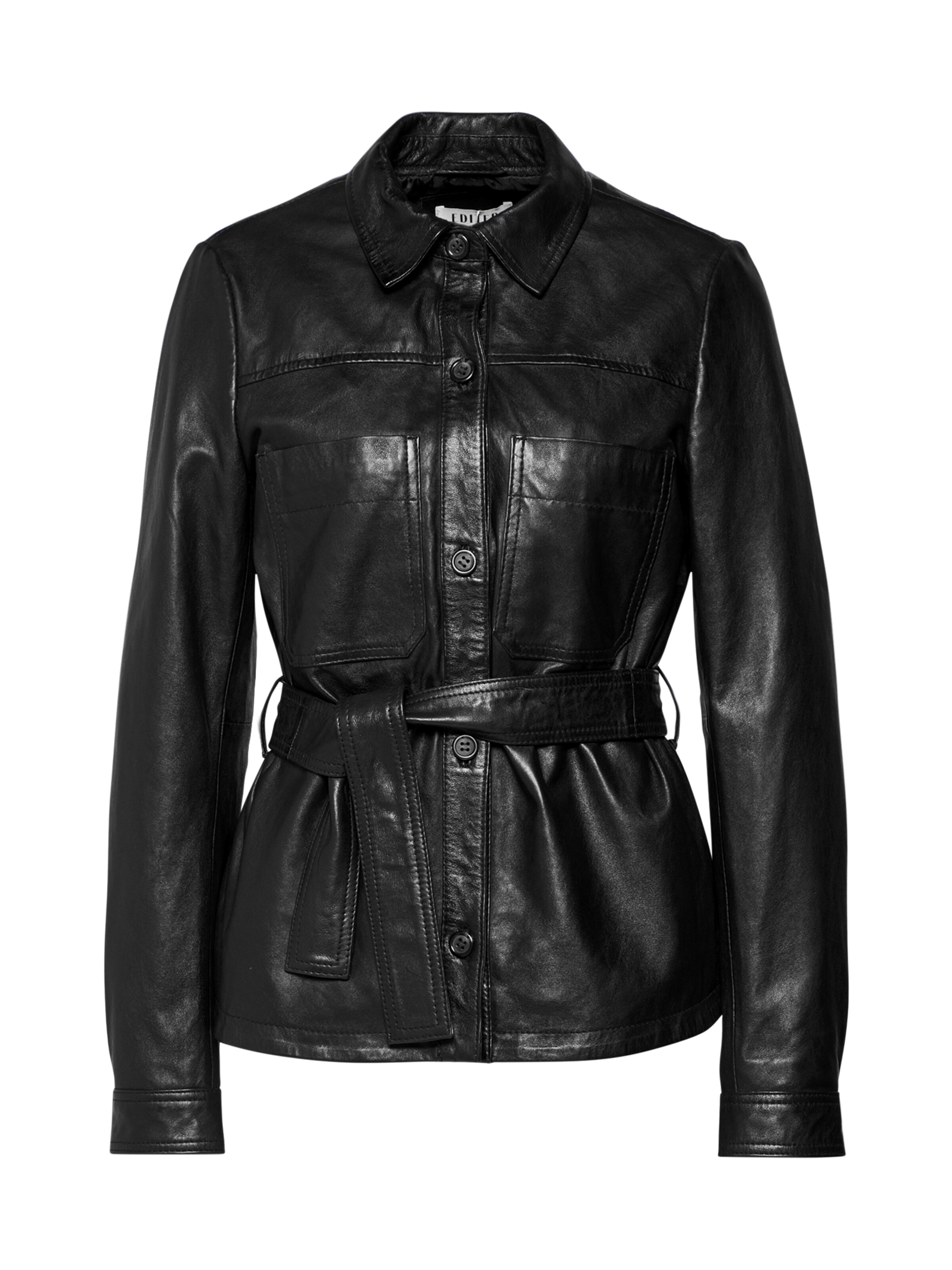 EDITED - Tussenjas 'Jaiden' in de kleur Zwart