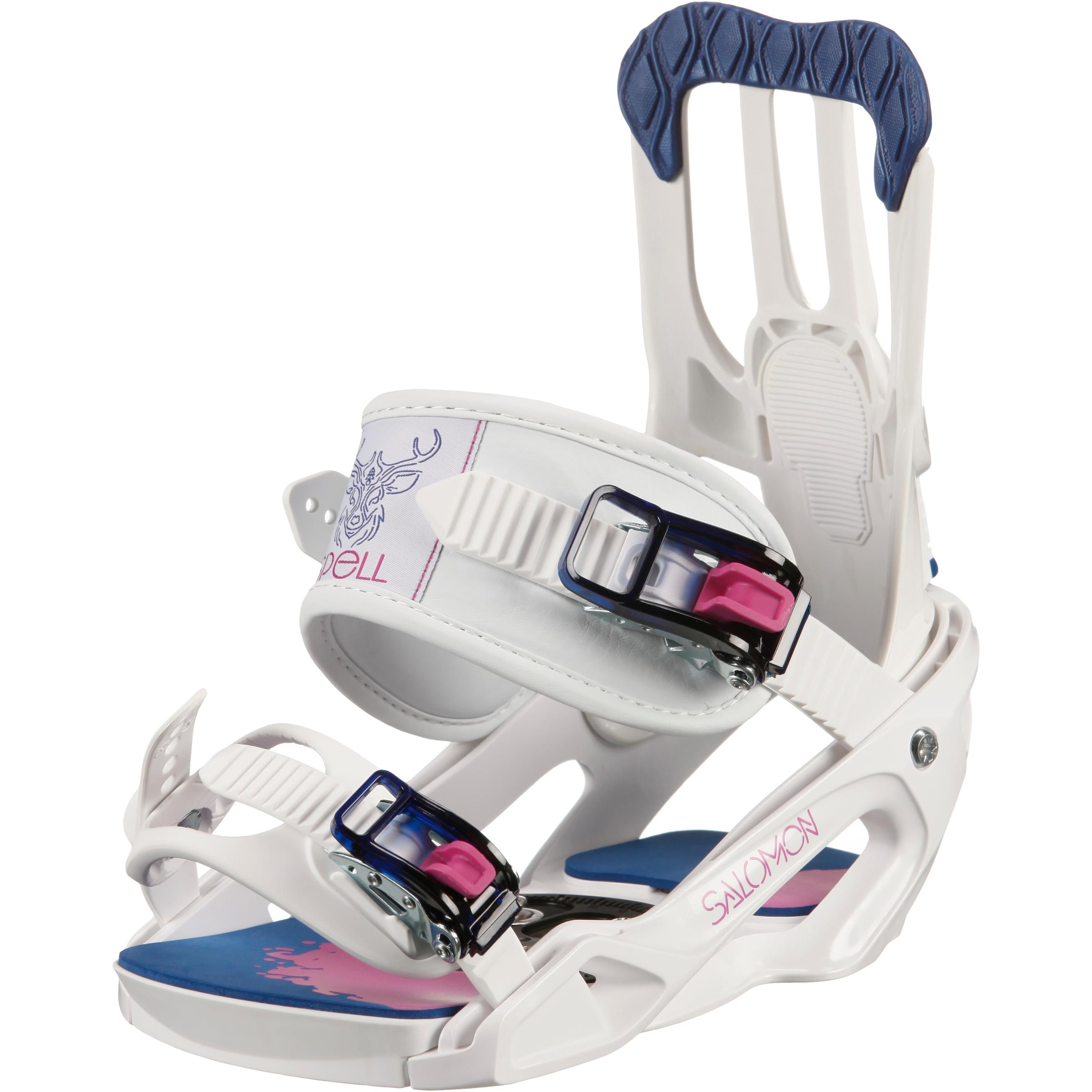 SALOMON - Snowboardbindung in weiß