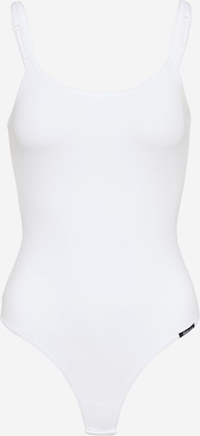 Skiny Stahovací body – bílá: přední strana