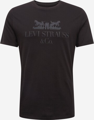 T-Shirt LEVI'S ® en noir : devant