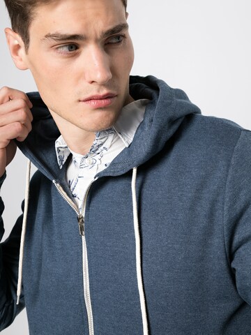 BLEND Sweatjacke 'NOOS' in Blau