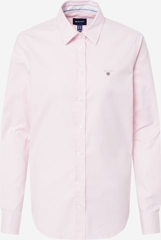 Camicia da donna di GANT in rosa: frontale