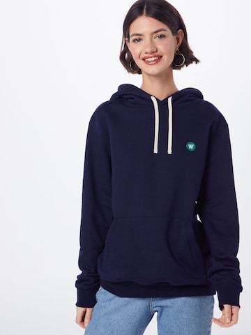 WOOD WOOD Sweatshirt 'Ian' in Blau