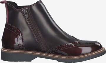 Chelsea Boots s.Oliver en rouge