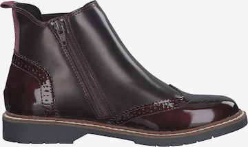 Chelsea Boots s.Oliver en rouge