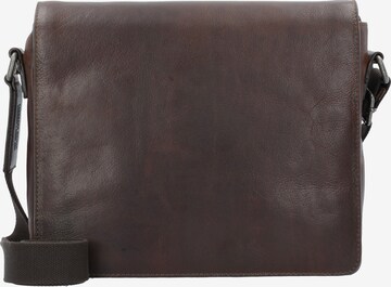 LEONHARD HEYDEN Crossbody Bag 'Roma' in Brown: front