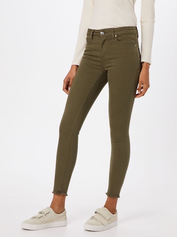 Skinny Jean 'Blush' ONLY en vert : devant