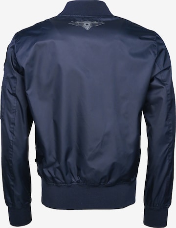 TOP GUN Between-Season Jacket ' Beast ' in Blue