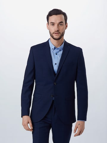 Regular Veste de costume 'Solaris' JACK & JONES en bleu : devant