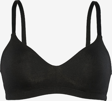 sassa Triangle Bra in Black: front