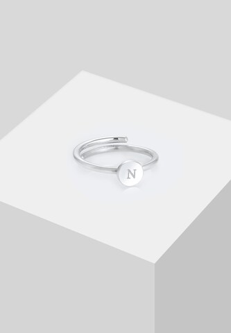 Bague 'Initial ' ELLI en argent