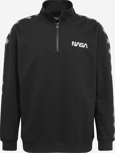 Mister Tee Sweatshirt 'NASA Astronaut' in Black / White, Item view