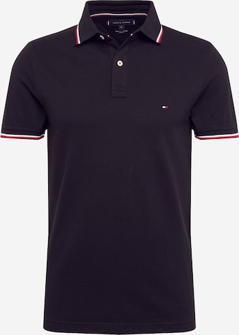 TOMMY HILFIGER Poloshirt in Schwarz: predná strana